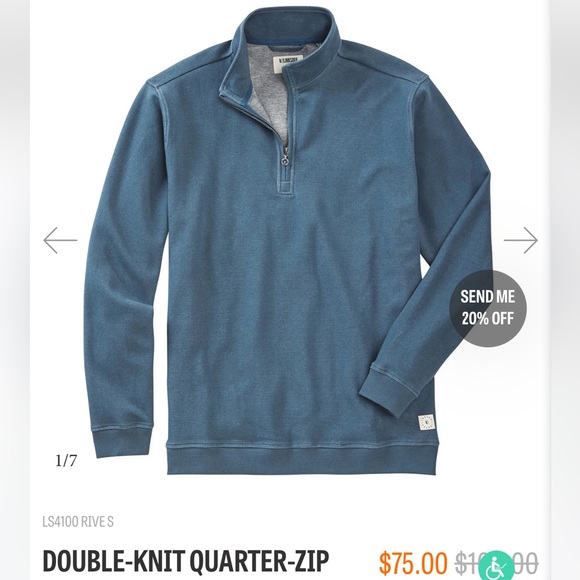 Linksoul Double-Knit Quarter Zip - Picture 5 of 9